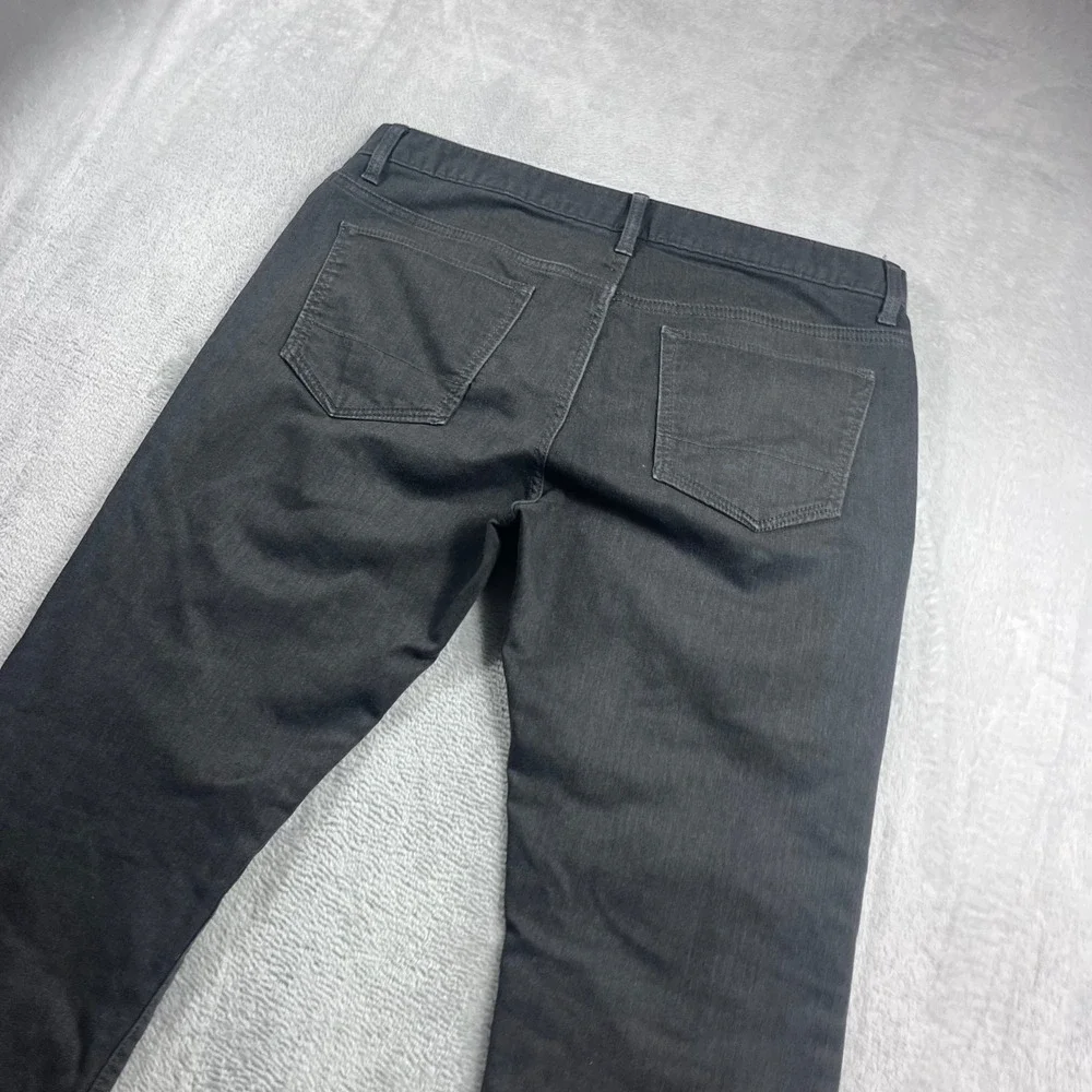 Banana Republic‎ Travel Jean Mens 34x30 Slim Fit Dark Gray Denim Pants